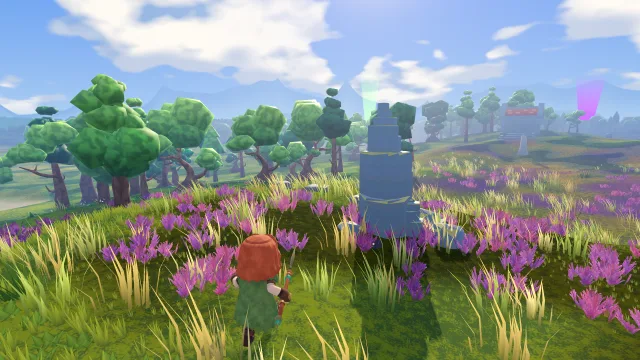 Explore a mythic island